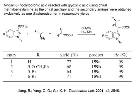 Ppt Boronic Acids And Esters In The Petasis Borono Mannich