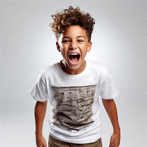 Premium AI Image | 3D of Pre Teen Boy Laughing Heartily Contagious
