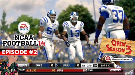 Rebuild Of The Spartans Season 3 Ncaa 14 College Football Episode 2