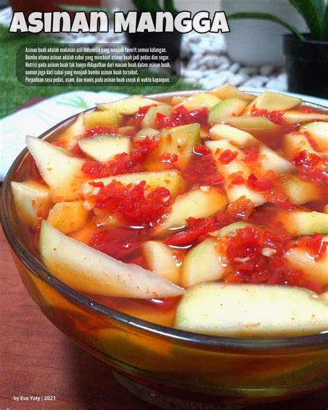 Resep Olahan Mangga Muda Enak Bergizi Dan Menyegarkan