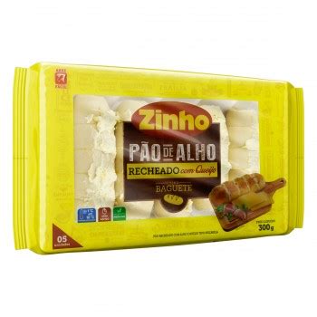 Pão de Alho Zinho Tradicional 300g é aqui no Extrabom