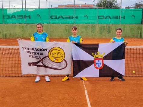 Ceuta En El Campeonato De Espa A Auton Mico De Tenis Alevin Con Dos