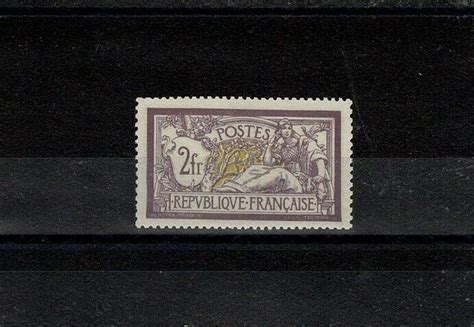 France Yvert Scott Merson F Gray Violet And Yellow Mh Vf