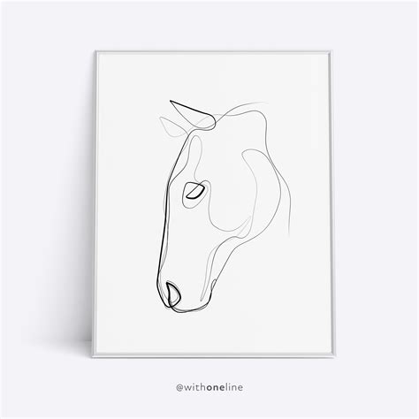 Horse Wall Art Horse Wall Decor Downloadable Horse Art - Etsy