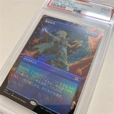 34％割引ブルー系新しいスタイル 鑑定品【意志の力force Of Will】ダブルマスターズ 拡張foil マジック：ザ・ギャザリング