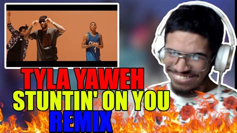 TYLA YAWEH STUNTIN ON YOU REMIX FT DAME D O L L A DDG OFFICIAL