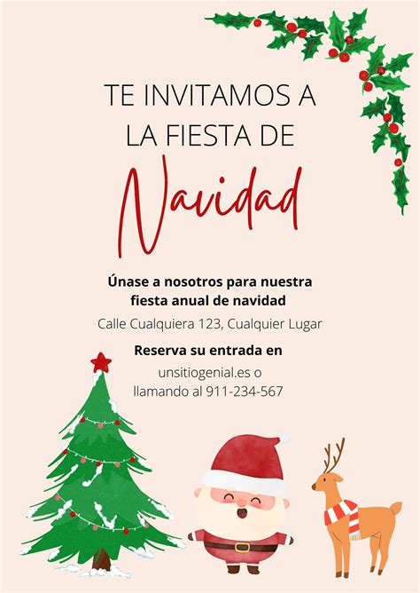 Total 64 Imagen Modelo De Invitacion De Navidad Texto Abzlocalmx