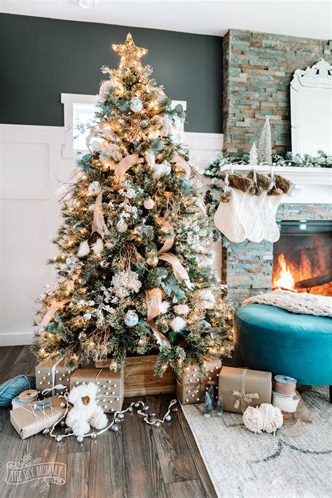 Rustic Boho Glam Christmas Tree Decorating Ideas The Diy Mommy