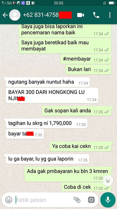 Kata Kata Menagih Hutang Lewat Sms