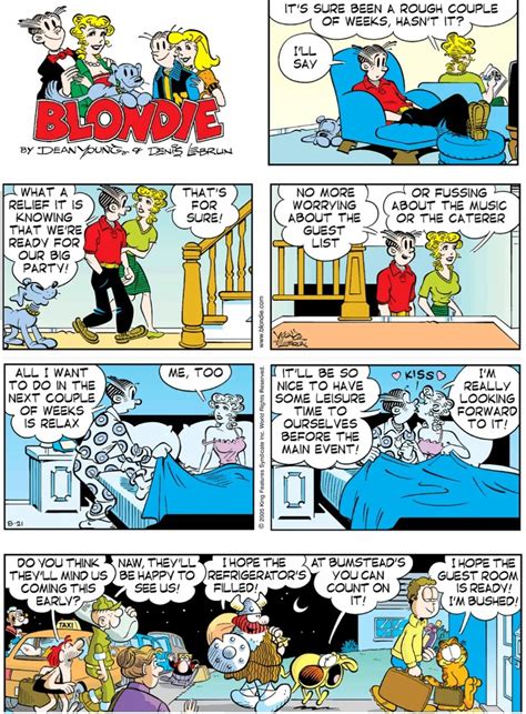 How The Comic Strip World Celebrated Blondies 75th Anniversary Together