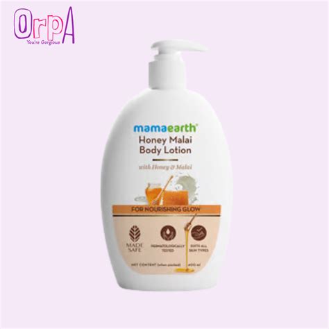 Mamaearth Honey Malai Body Lotion 400ml Orpa