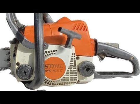 Troch Artem D Stihl Ms C Be Youtube