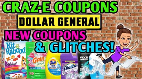 🤑new Glitches And Coupons🤑dollar General Couponing This Week 919🤑