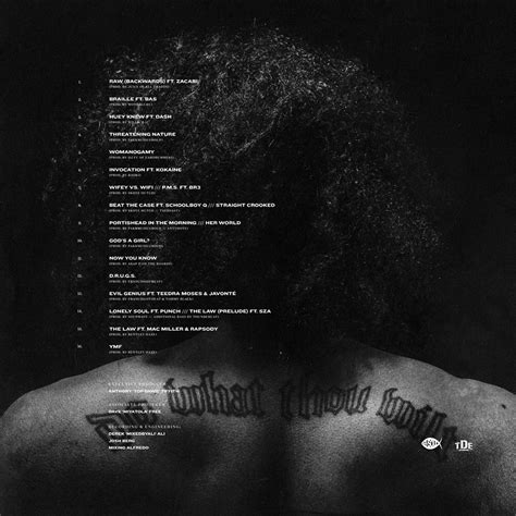 Ab Soul Reveals Dwtw Tracklist Hiphop N More