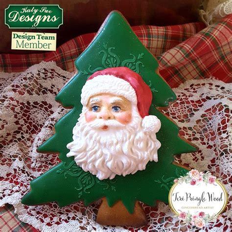 Silicone Mould Christmas Santas Head — Cakers Warehouse