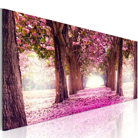 Strand Meer Wald Landschaft Vlies Leinwand Bilder Wandbilder Xxl