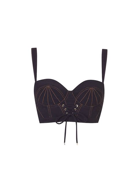 Safiya Bikini Top In Black Agent Provocateur Outlet