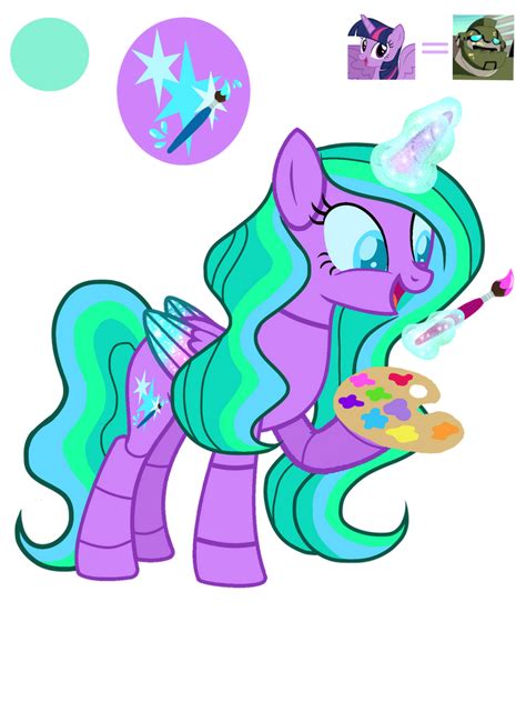 Tfaxmlp C1 Painting Sparkle By Tj102tfa On Deviantart