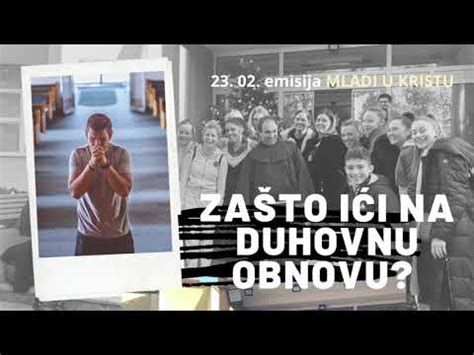 Mladi U Kristu 23 2 2020 Duhovna Obnova YouTube