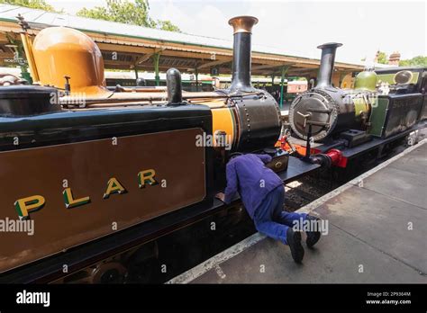 England Sussex Bluebell Railway Horsted Keynes Station Steam Train