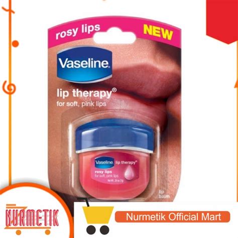 Jual Pelembab Bibir Vaseline Therapy Lip Balm Vaseline Vaseline