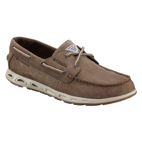 Columbia Mens Bonehead Vent Leather Pfg Boat Shoes Sun And Ski Sports