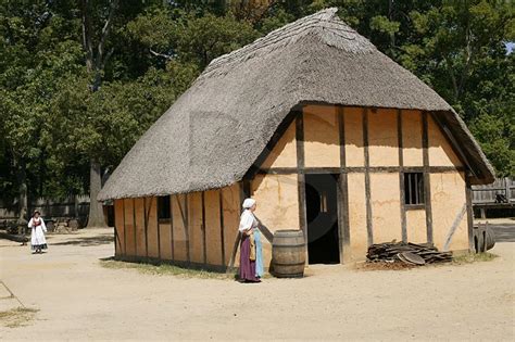 Thatched Roof Home, Historic Jamestown Settlement