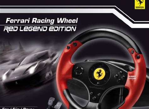 Thrustmaster Ferrari Red Legend Ps3 Pc Racing Game Wheel At Rs 5550