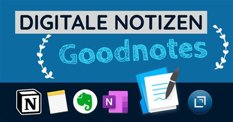 Digitale Notizen Goodnotes Publishing Blog