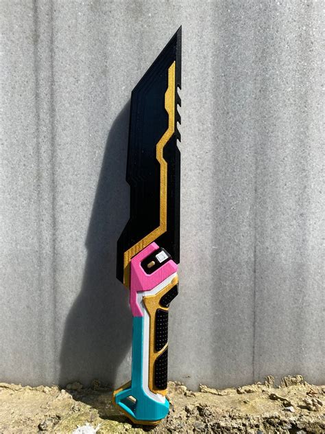 Valorant Glitchpop Knife Cosplay 3D Printed Real Size - Etsy