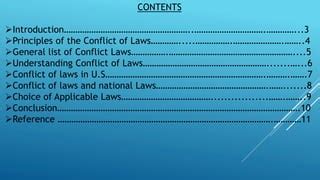 Conflict Of Laws International Contracts Ppt