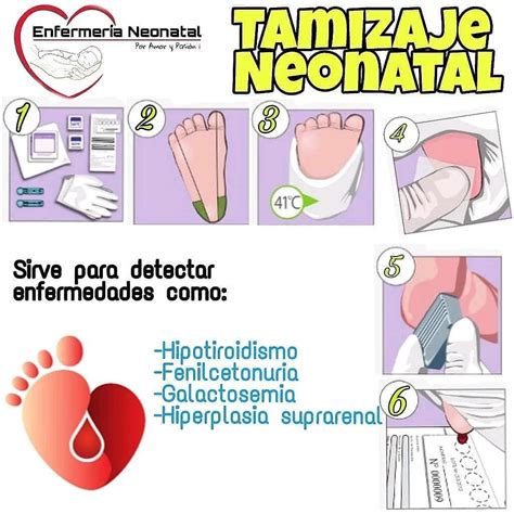 Enfermer A Para Todos On Instagram Hablemos Del Tamizaje Neonatal