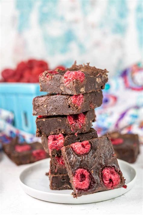 Raspberry Brownies | Bunsen Burner Bakery