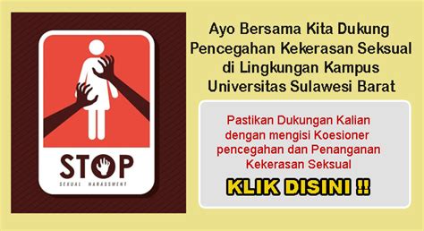 PPKS UNIVERSITAS SULAWESI BARAT MARI WUJUDKAN KAMPUS UNSULBAR BEBAS