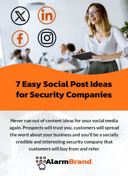 7 Free Social Media Post Ideas For Security Companies Alarmbrand