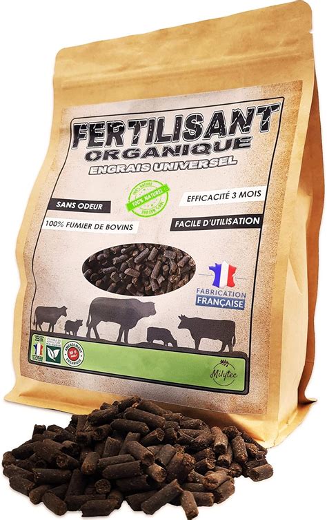 Milytec Engrais Plantes Vertes Naturel Bio Npk Fertilisant Universel