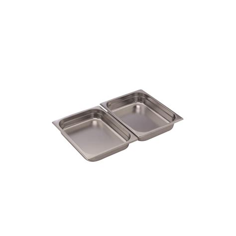 BA12100 BACINELLA ACCIAIO INOX GN1 2 H100MM