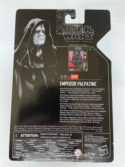 Star Wars The Black Series Emperor Palpatine Action Figure Hasbro