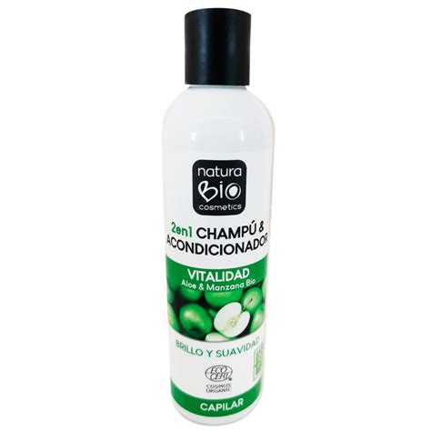 En Champ Y Acondicionador Vitalidad De Aloe Y Manzana Bio De