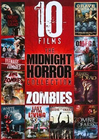 Film Midnight Horror Collection Zombies Dvd Very Good