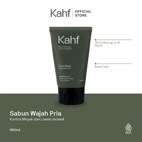 Kahf Oil And Acne Care Face Wash Ml Kahf Perawatan Diri Halal