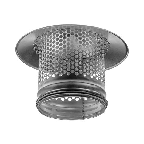 Snapklik Inch Round Roof Rain Cap Hvac Vent Galvanized Steel