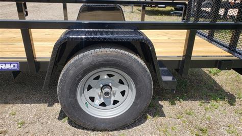 Sure Trac X Single Axle Tube Top Utility Trailer For Sale Us