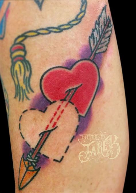 Heart And Arrow In 2021 Heart Arrow Tattoo Tattoos Heart With Arrow