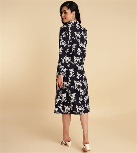 Buy His And Hers Printed A Line Midi Dress In Multiple Colors 6thstreet Uae