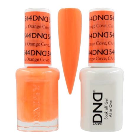 Dnd Duo Matching Pair Gel And Nail Polish Orange Cove Ca