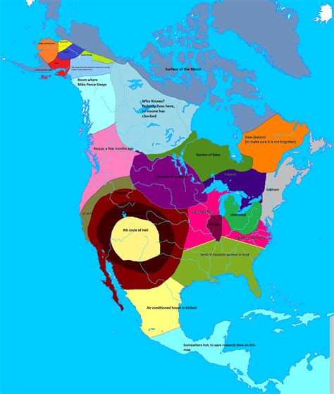 North America Map Climate