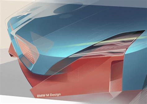 Bmw Vision M Next Design Sketches 06 2019