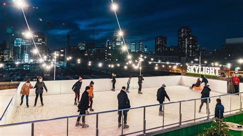 EUROPE'S ONLY ROOFTOP ICE SKATING RINK : TOBACCO DOCK Luxsphere Magazine