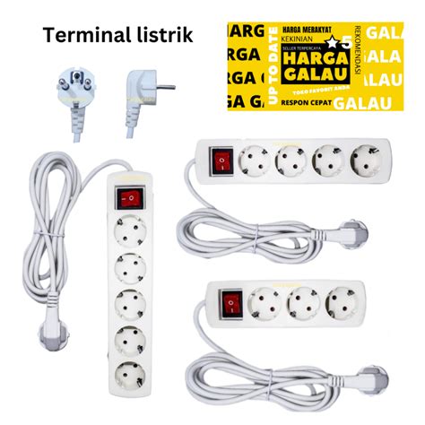 Jual Sambungan Listrik Lubang Meter Sni On Off Led Kabel